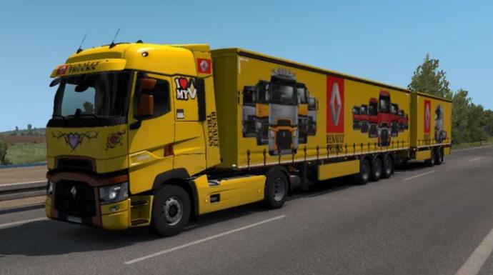 ETS2 - Renault T RS Combo V1.0 (1.36.x)