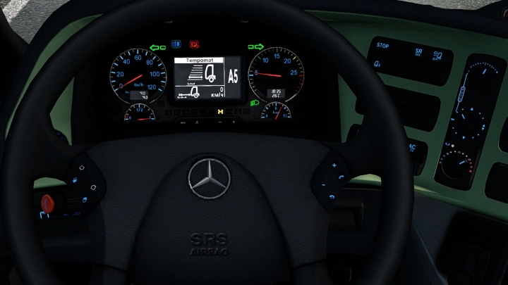 ETS2 - Dashboard Lights Mercedes V1.2 (1.40.x)