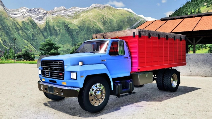 FS19 - Ford F800 Cab Swap Dump V1.0