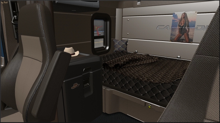 ATS - Beige Interior for Freightliner Cascadia 2019 V1.0 (1.40.x ...