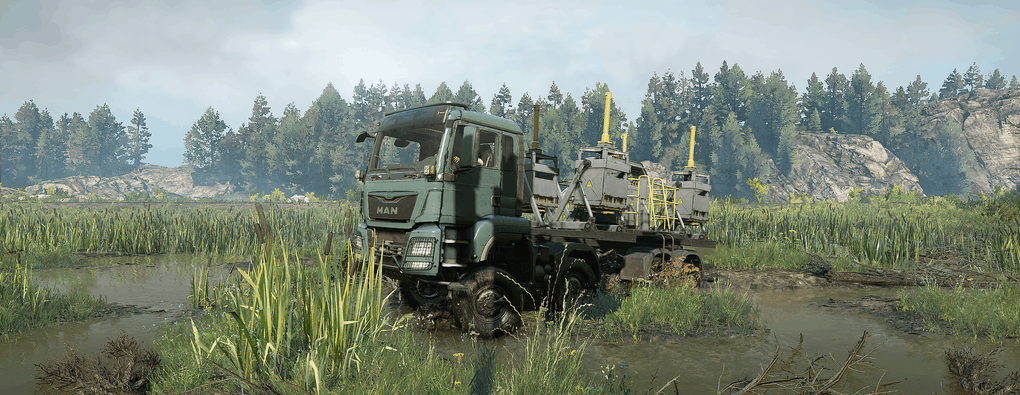 SnowRunner - Man Tgs 480 8x8 Truck V1.0.1