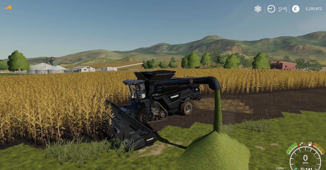 FS19 - Agco Ideal9 Forage Harvester + Cutter V1