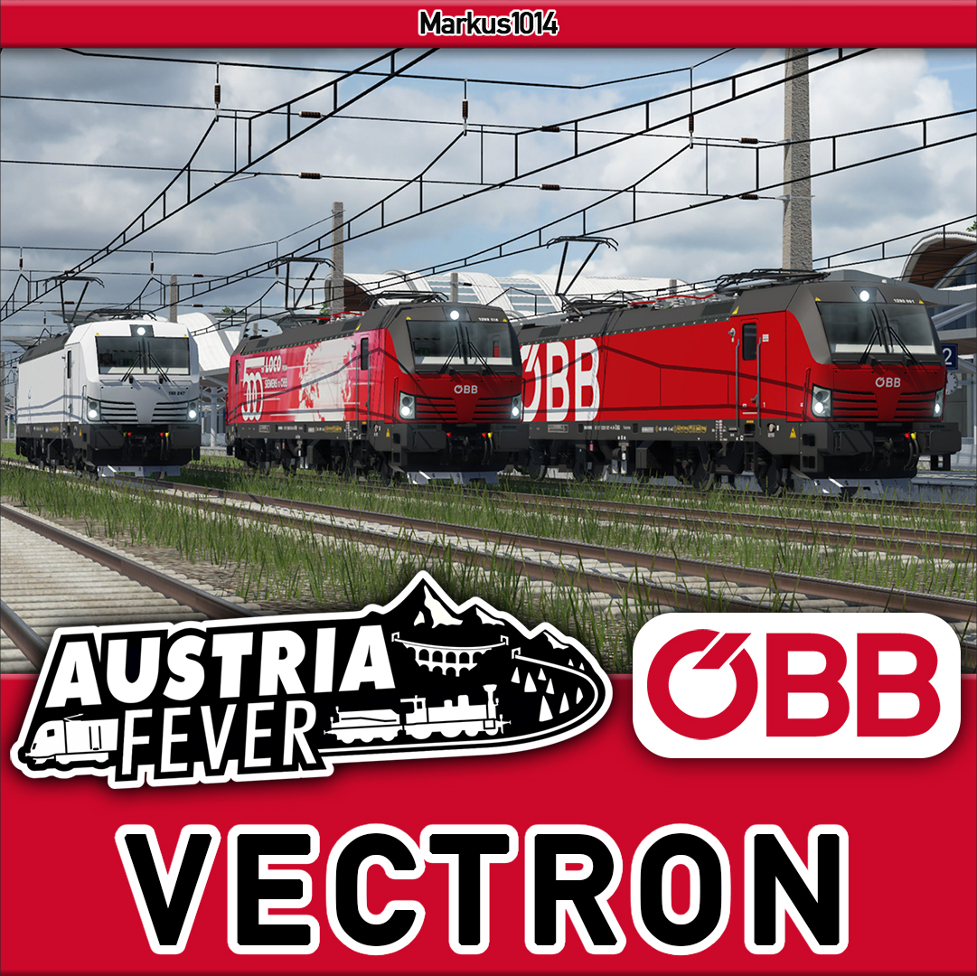 Transport Fever 2 - ÖBB 1293 Eccorail 193.247 Vectron Grundpaket