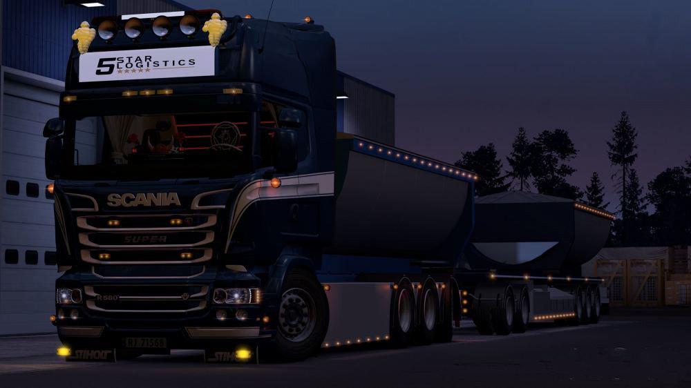 ETS2 Hoga Kusten Skin V1.0 (1.39.x) Euro Truck Simulator 2