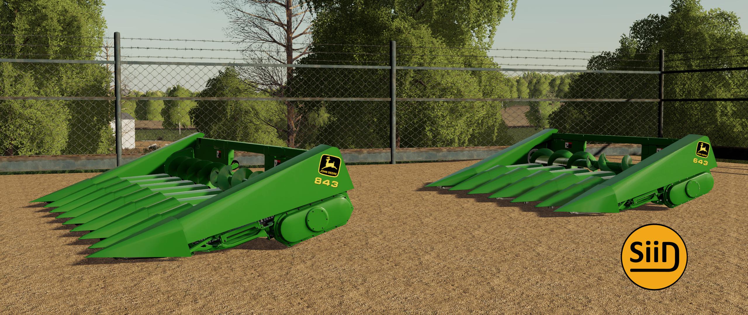 FS19 - John Deere Corn Headers V1