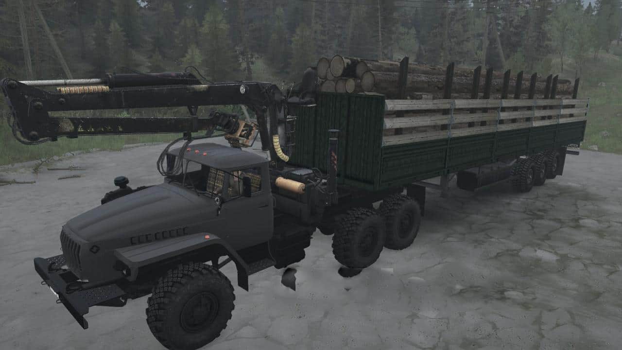 Spintires:Mudrunner - UralAZ-4320-41 Truck V31.03.20