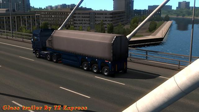 ETS2 - Glass Trailer (1.35.x)