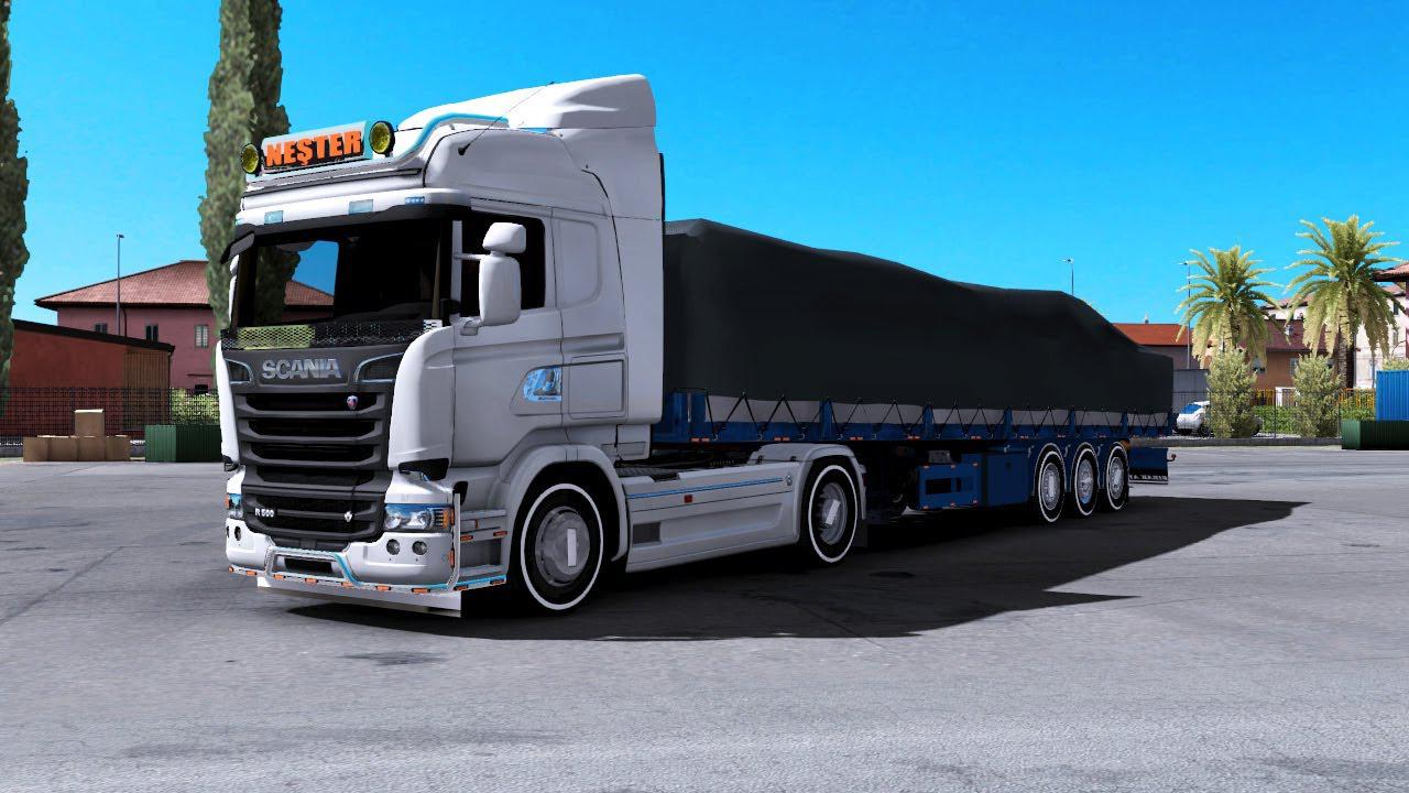 ETS2 - Tent Trailer (1.36.x)