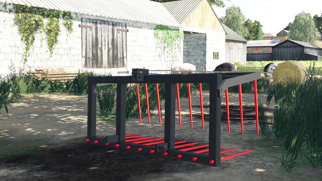FS19 Back Manure Fork V1.0 Farming Simulator 19