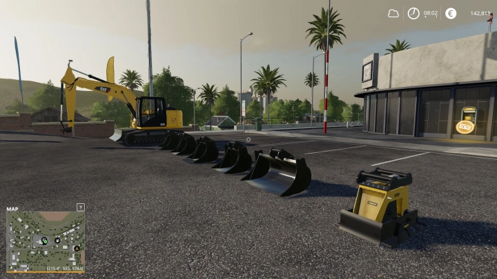 FS19 - Cat 311F V1.0 | Farming Simulator 19 | Mods.club