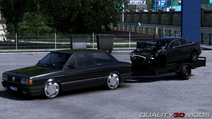ETS2 - Volkswagen Voyage Turbo + Trailer (1.40.x)
