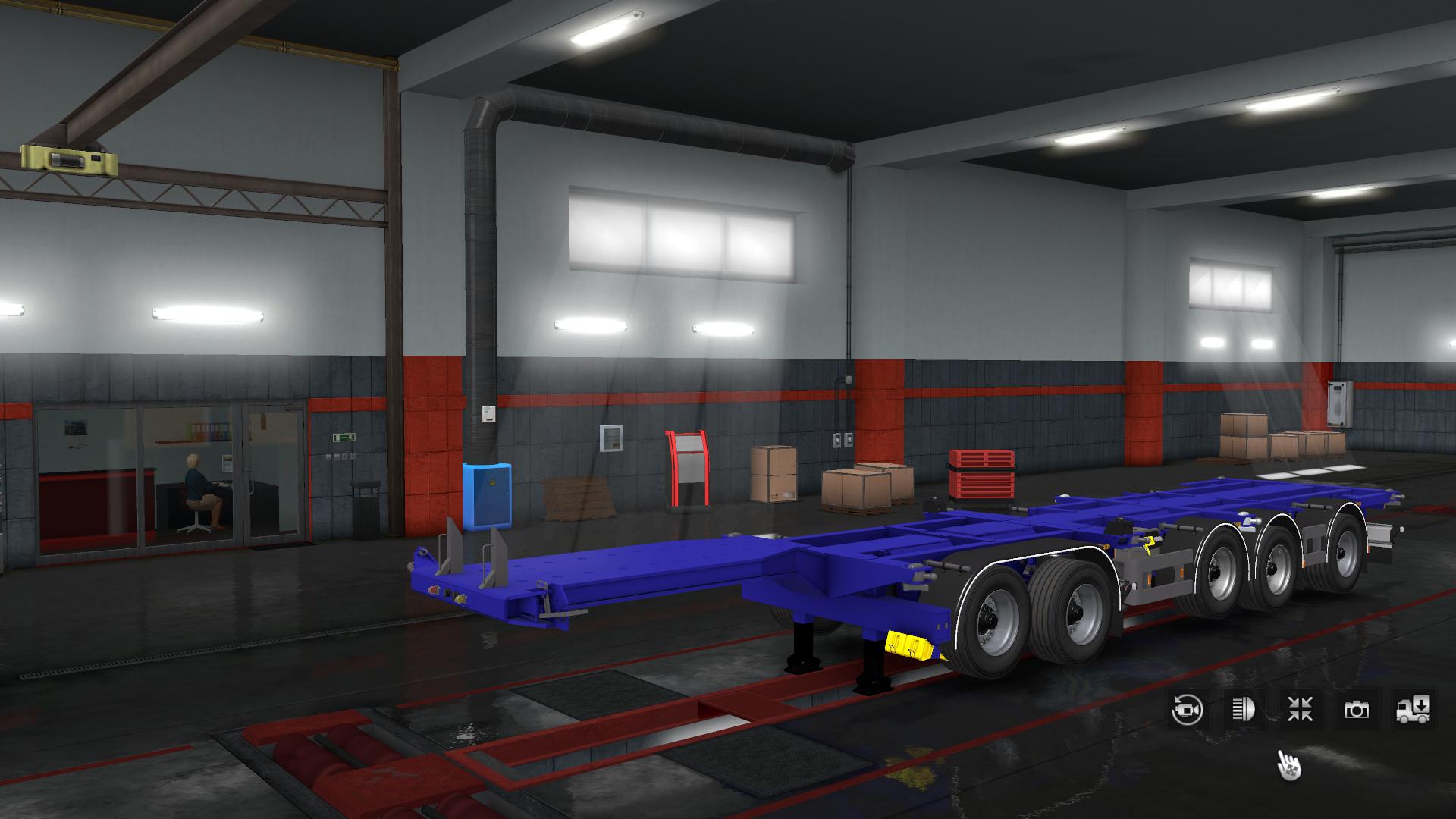 ETS2 DTec Combi Trailer V1.1 (1.36.x) Euro Truck Simulator 2