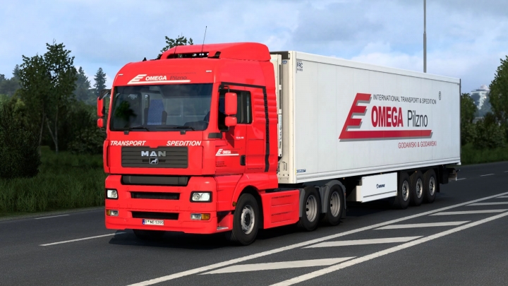 ETS2 - Omega Pilzno Paintjob Pack V1.0 (1.41.x)