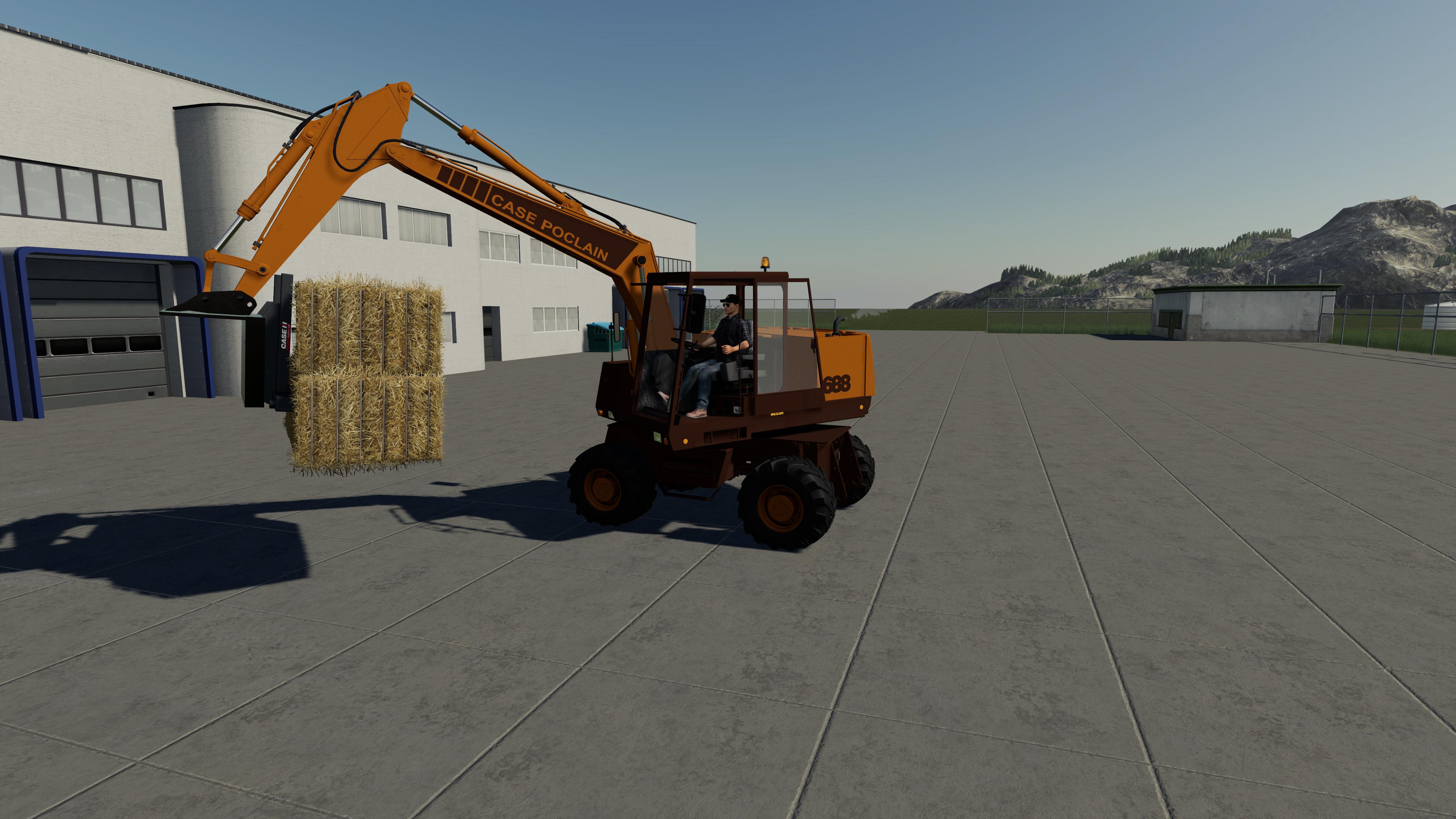 FS19 - Case 688 Bale Forks V1.0