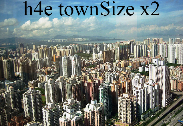 Transport Fever 2 - H4E TownSize X2