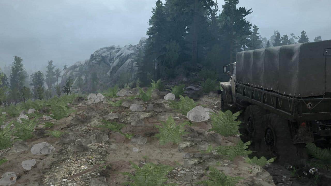 Spintires:Mudrunner - Silver Mountains Map Hardcore Version