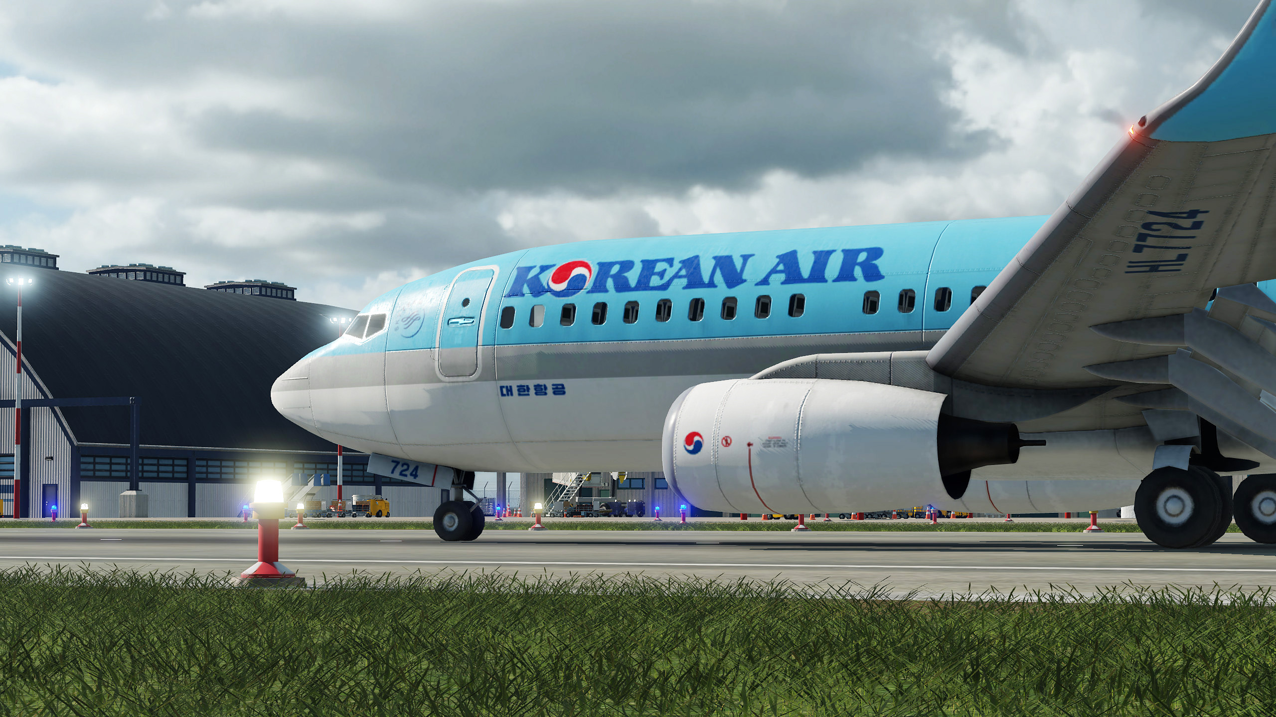Transport Fever 2 - Korean Air Boeing 737-700ER (Semi Historical)