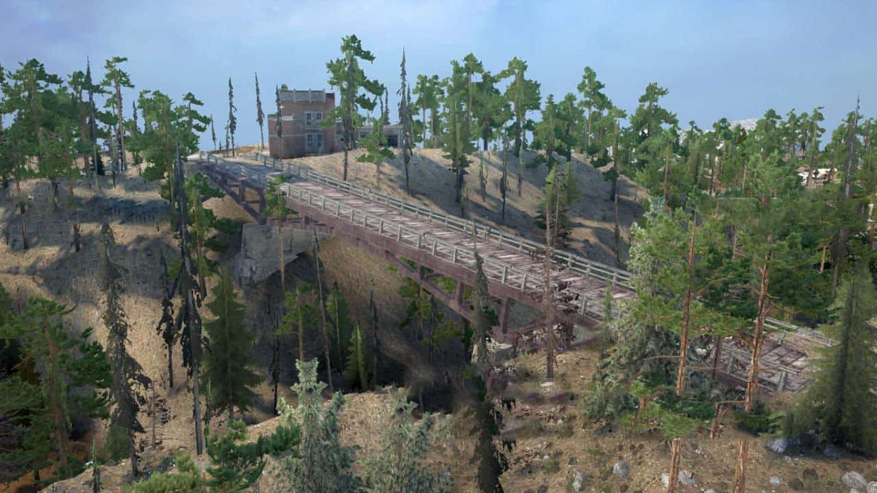 Spintires:Mudrunner - Dirty Flight Map V1.0