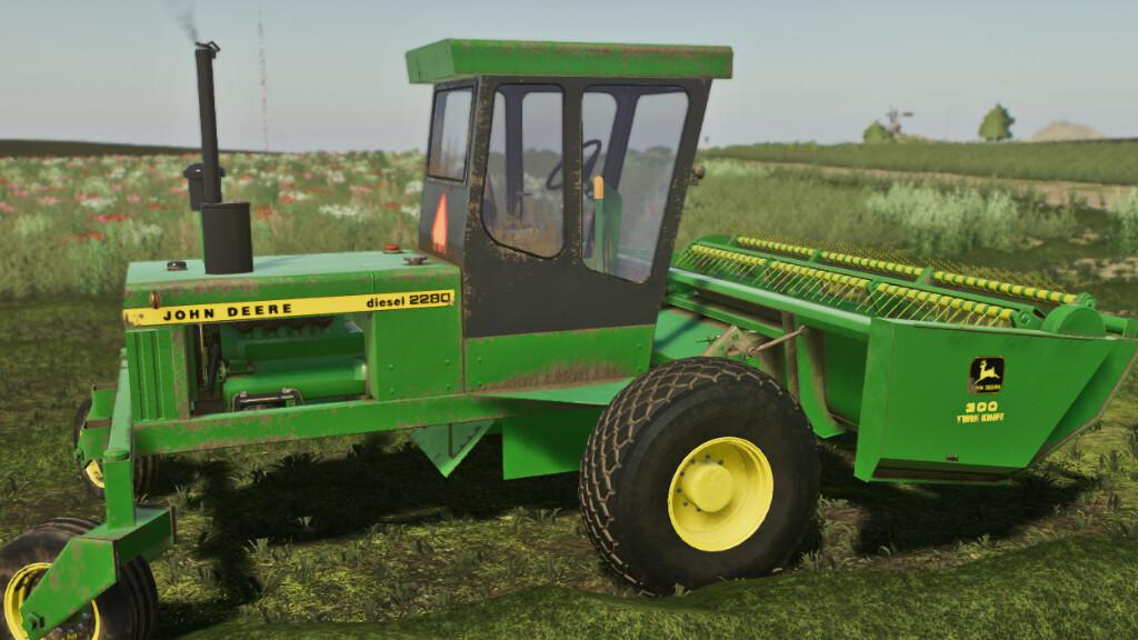 FS19 - John Deere Windrower V1.0 | Farming Simulator 19 | Mods.club