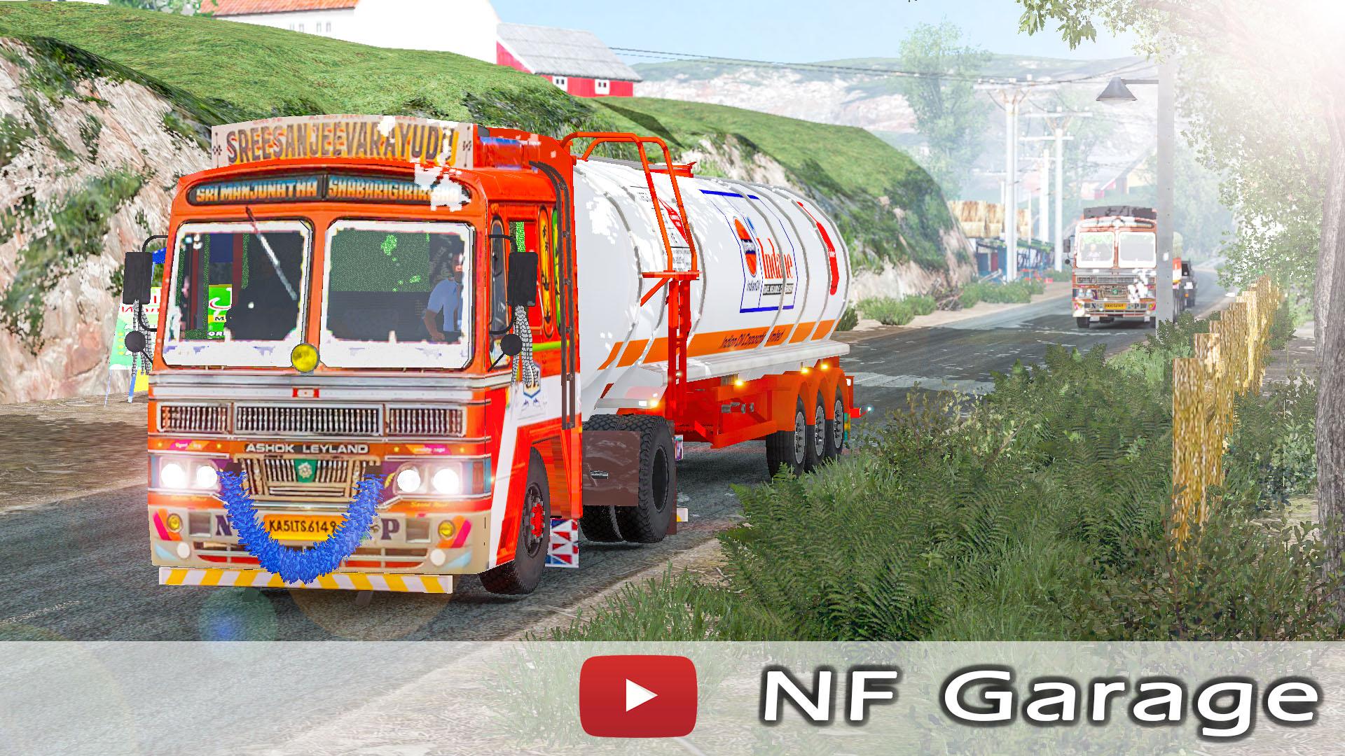 ETS2 - Indian Oil Tanker Trailer (1.37.x)