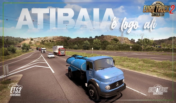 ETS2 - Mapa Rotas Brasil V1.0 (1.40.x)