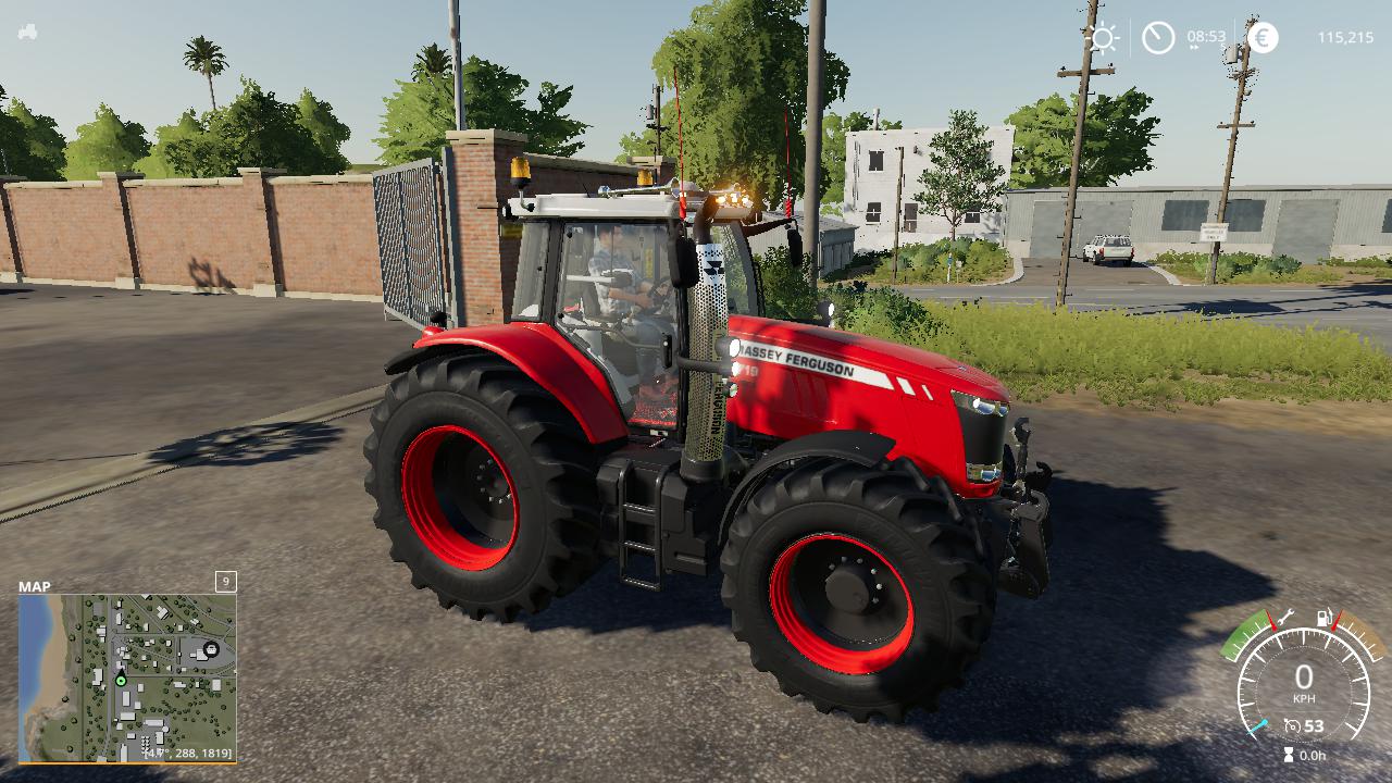 Fs19 - Massey Ferguson 7700 Tractor V1.0 