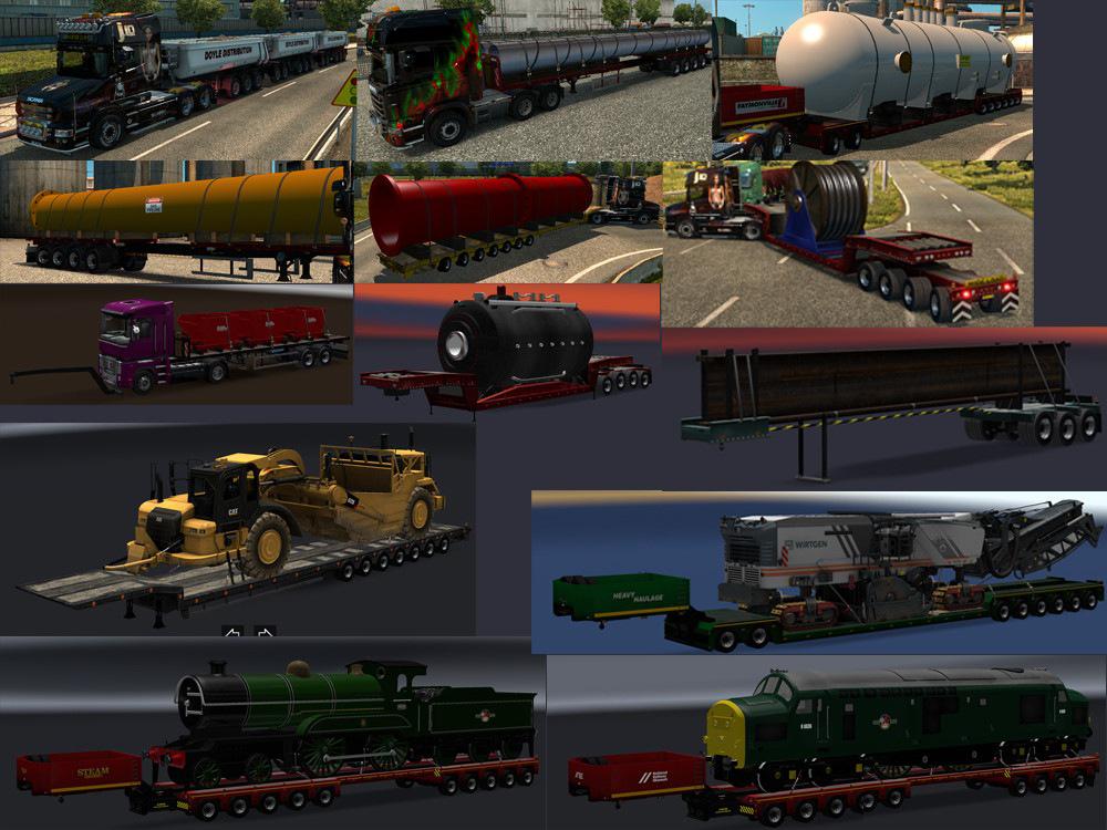 ETS2 - Chris45 Trailers Pack V9.14 (1.35.X)