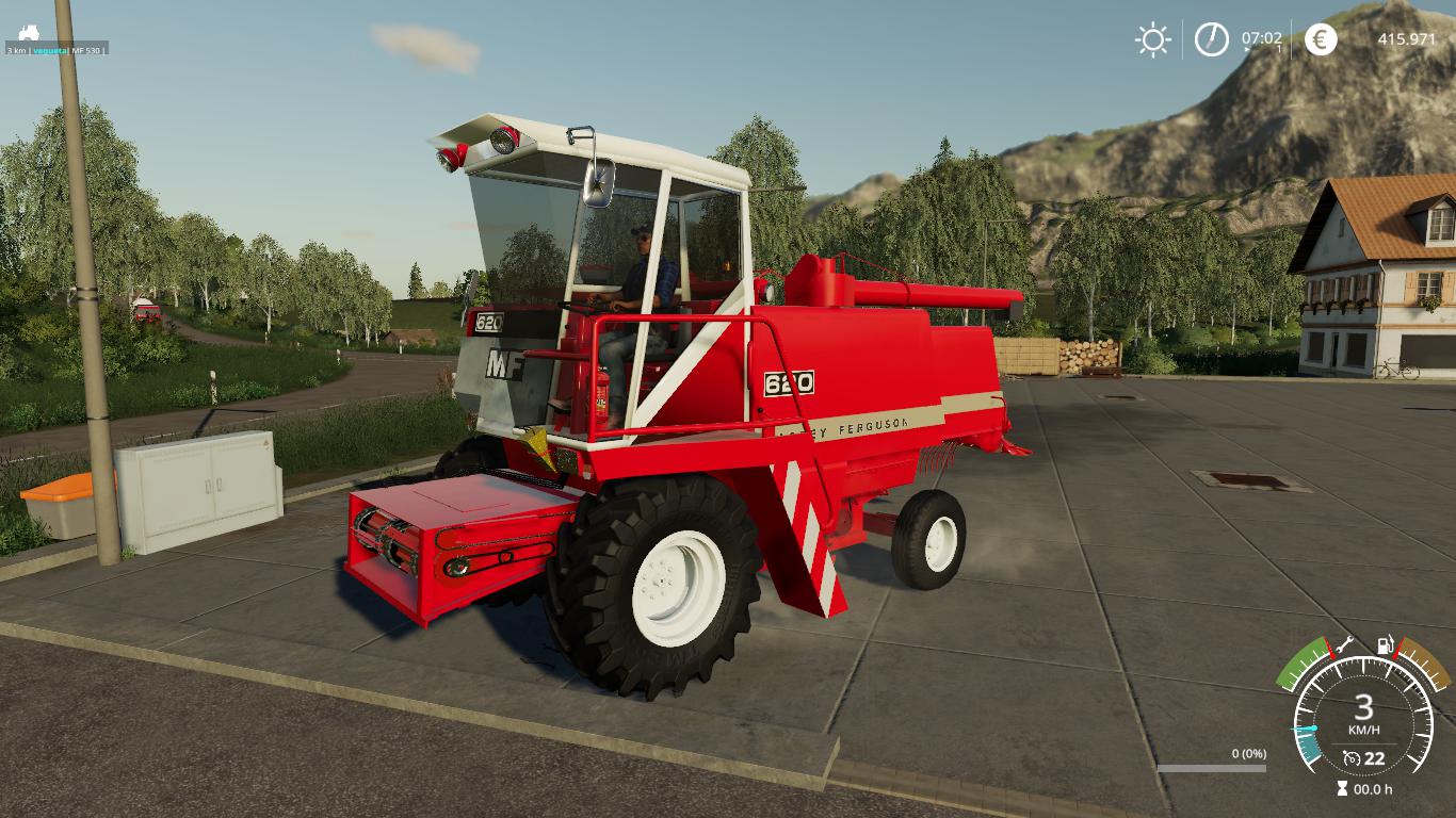 Fs19 Massey Ferguson 620 Harvester Mod V10 Farming Simulator 19 Modsclub 8290