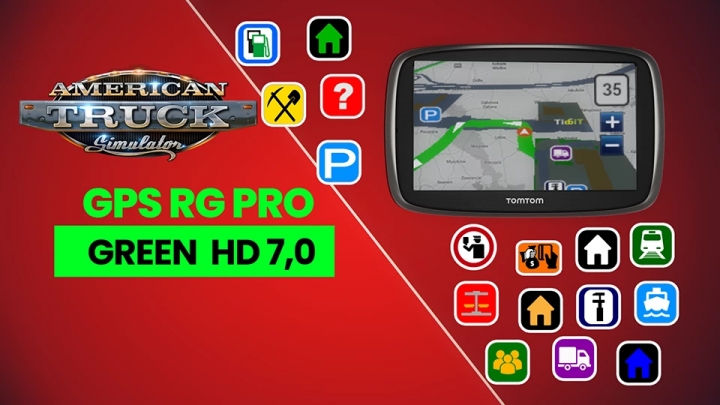 ATS - GPS RG Pro Green HD V7.0 (1.40.x)