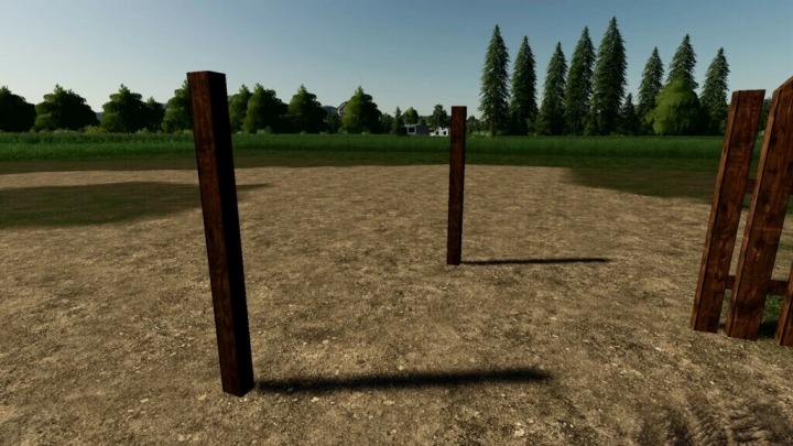 FS19 - Wooden Fence V1.1