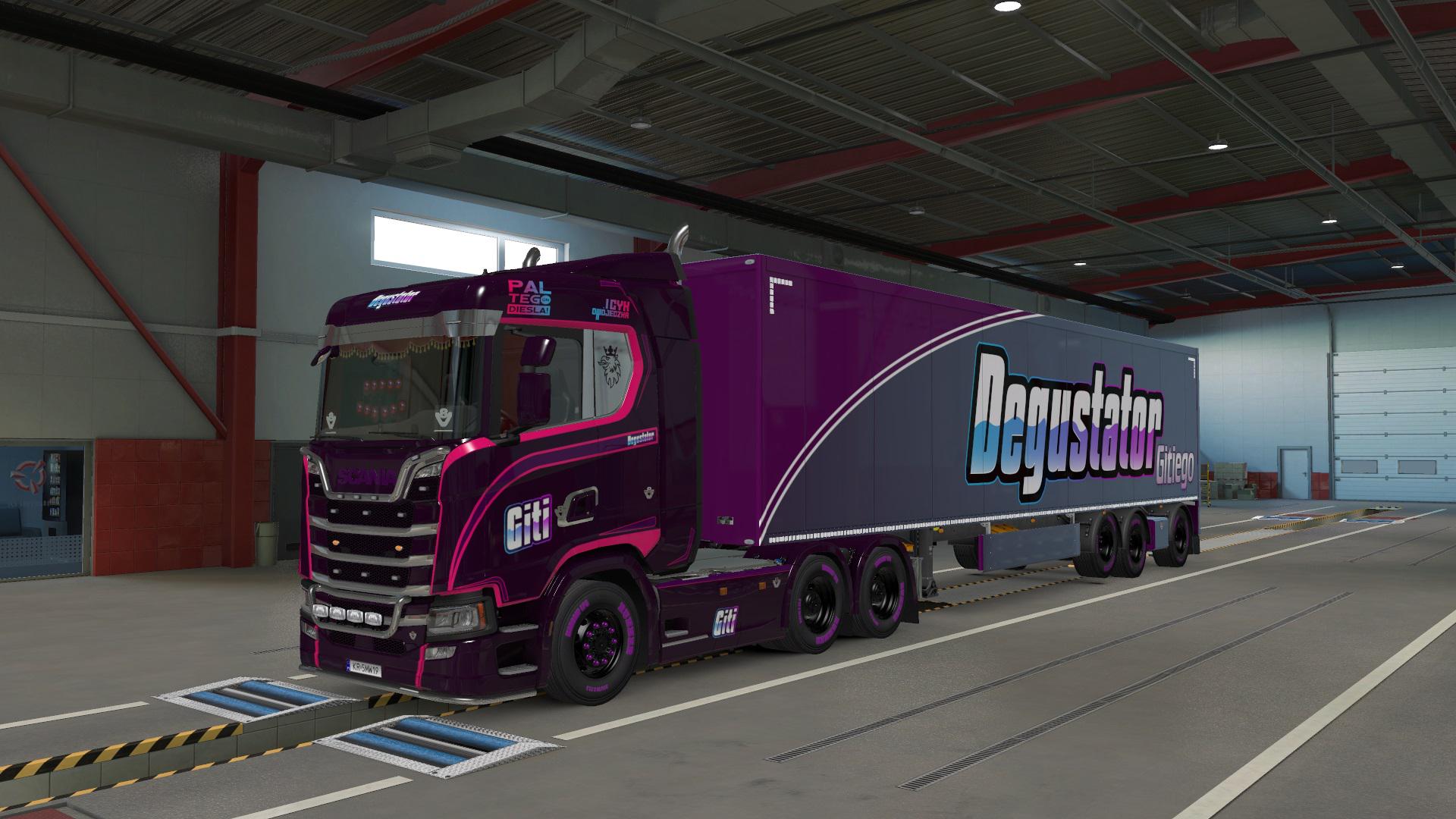 ETS2 - Degustator And Degustatorka Gitiego Skin V1 (1.38.x)