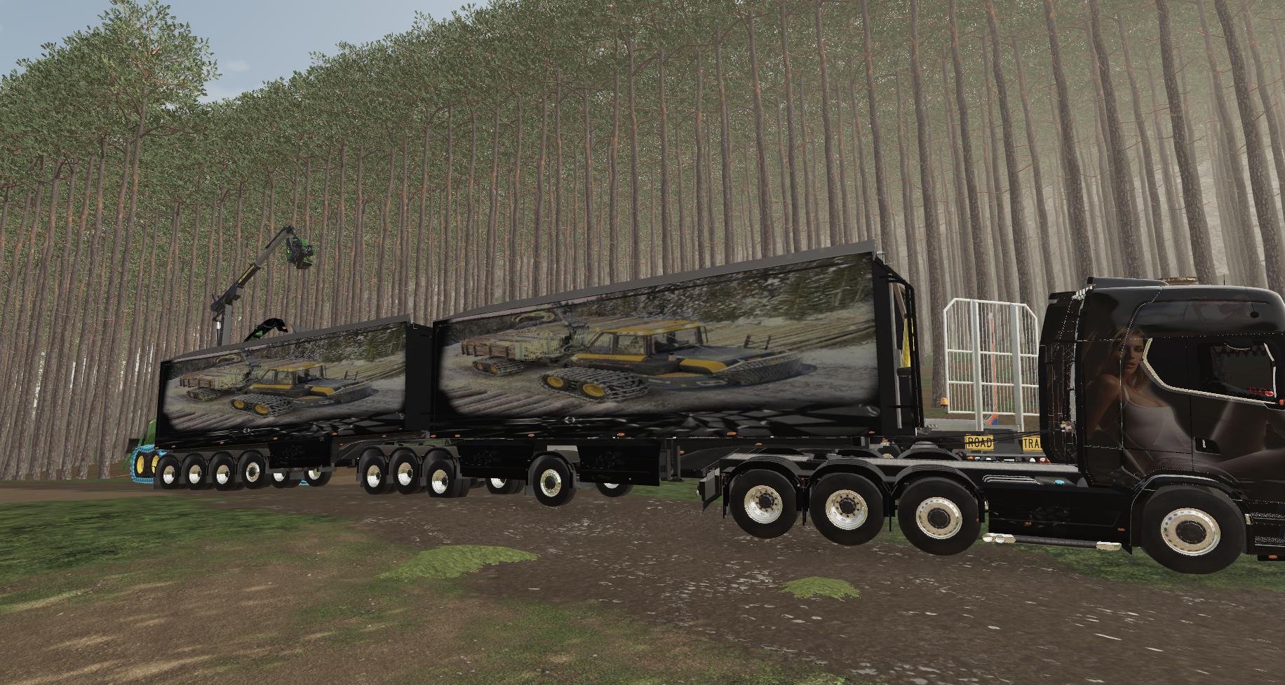 FS19 - Woodchips Trailer V2.0