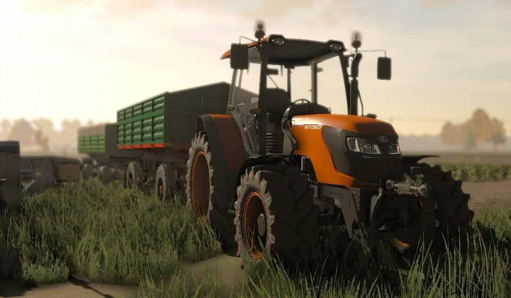 FS19 - Kubota M7060 Tractor V1.0