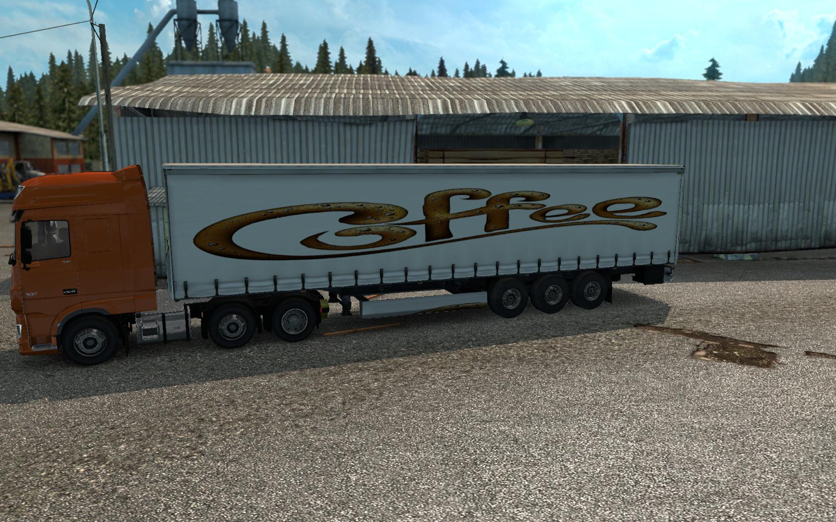 ETS2 - Coffe Skin V1.0 (1.36.x)