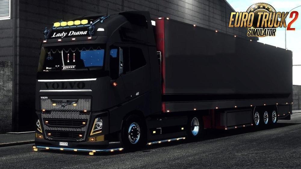 ETS2 - Volvo FH16 + Kogel Trailer (1.38.x)