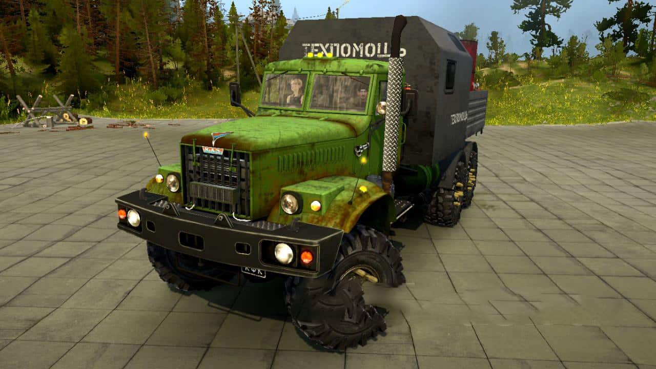 Spintires:Mudrunner - Yaz 214 Truck V1