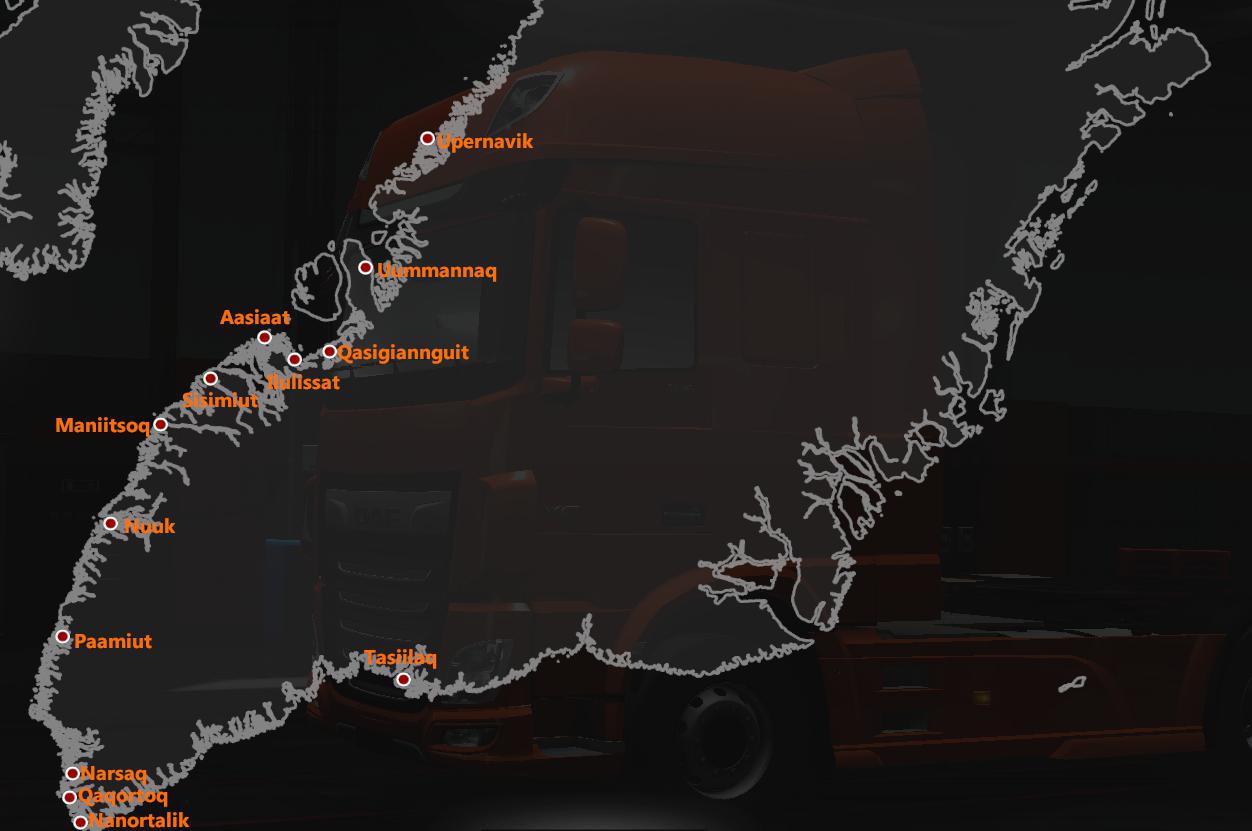 ETS2 - Project Greenland V0.15 (1.39.x)