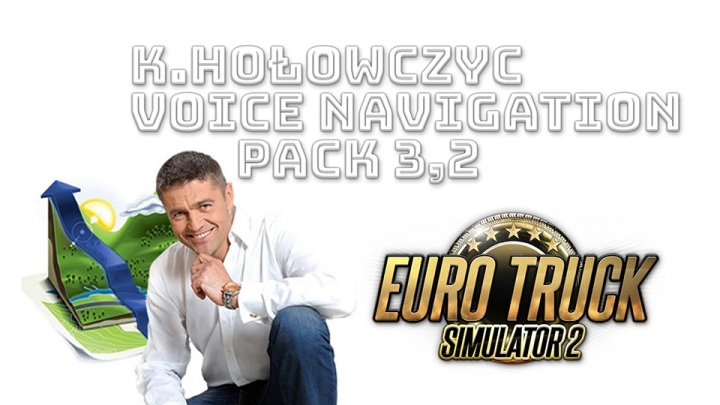 ETS2 - K.Holowczyc Voice Navigation Pack V3.2 (1.41.x)