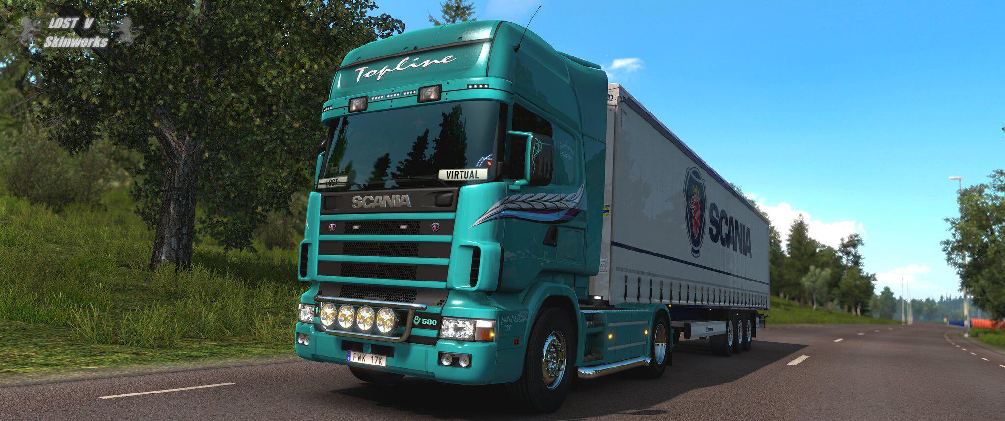 ETS2 - Svempa Bergendahl RJL Scania Limited Edition V1.0 (1.38.x)