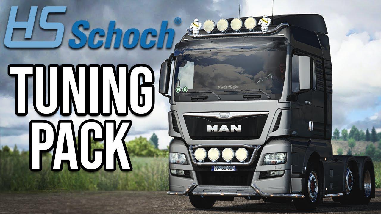 ETS2 - HS-Schoch Tuning Pack (1.37.x), Euro Truck Simulator 2