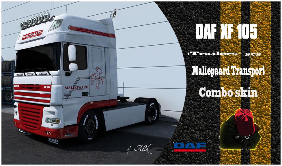 ETS2 - Maliepaard Transport Combo Skin V1.0 (1.38.x)