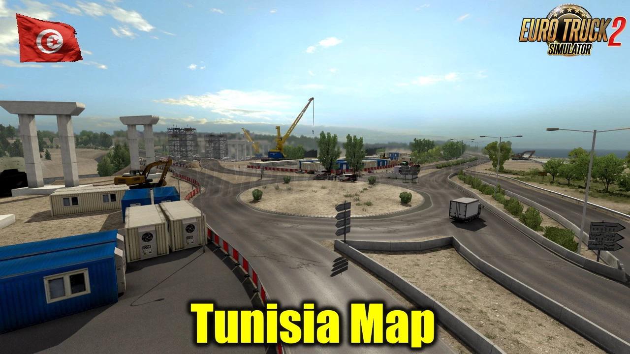 ETS2 Tunisia Map V1 0 1 Demo Version 1 38 1 39 Euro Truck   99192 Ets2 Tunisia Map V1 0 1 Demo Version 1 38 1 39 