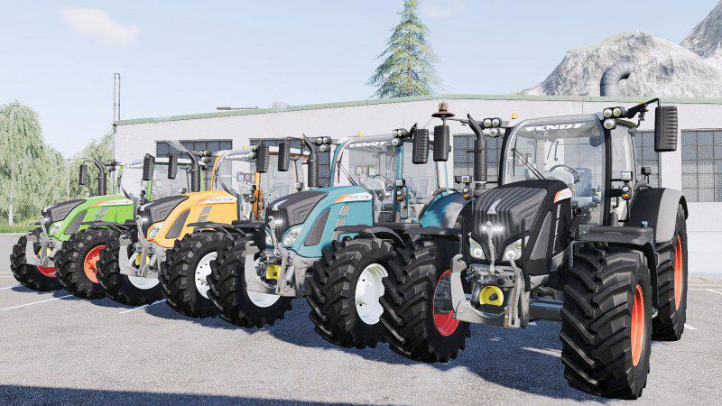 FS19 - Fendt 700 Vario Tractor V1.0