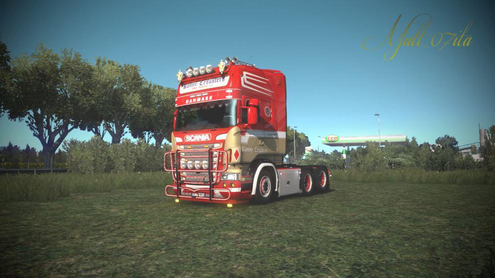 ETS2 Scania R RJL Ronny Ceusters Skin (1.38.x) Euro