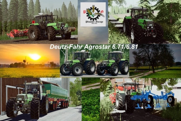 FS19 - Deutz-Fahr Agrostar 6.71/6.81 Tractor V1.0