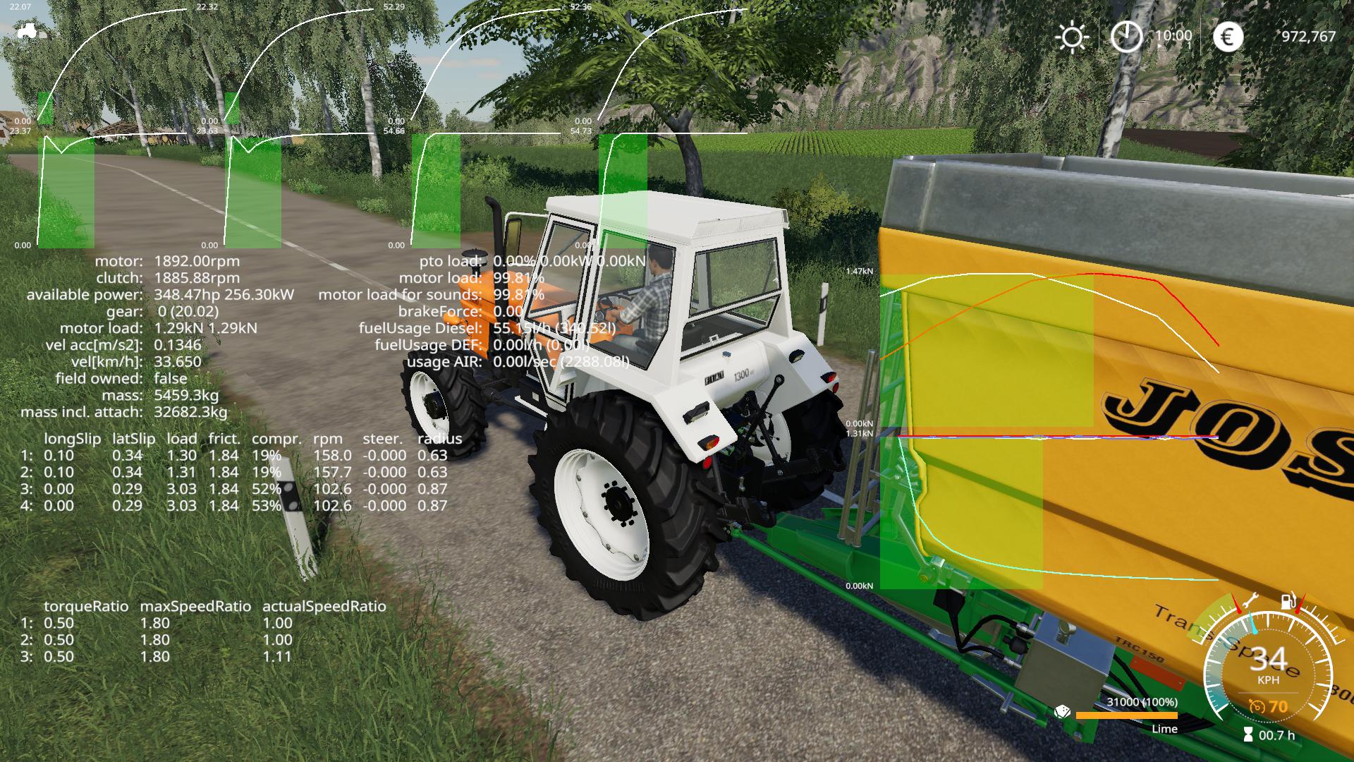 FS19 - Fiat 1300DT Tuning Tractor V1.0