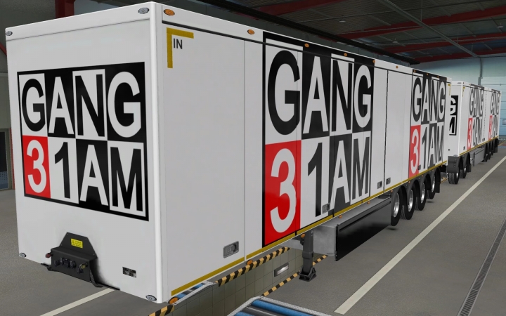 ETS2 - Owned Trailers SCS Gang 31AM Skin (1.40.x)