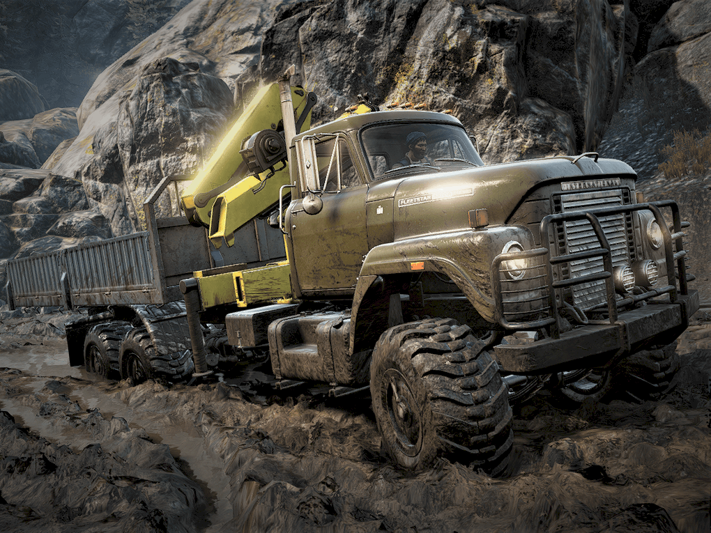 SnowRunner - Fleetstar 2070A Military V1.0