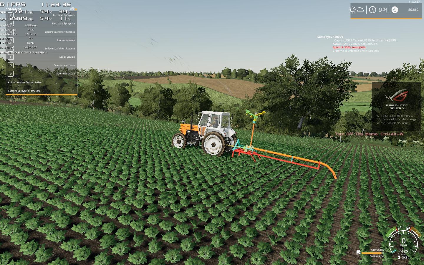 FS19 - Caprari Irrigation System Update Ufficial Rilascio V1.1