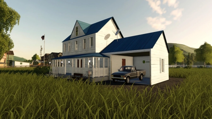 FS19 - American Richport House V1.0 | Farming Simulator 19 | Mods.club